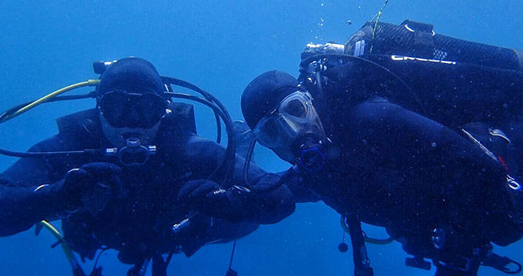 Open water diver